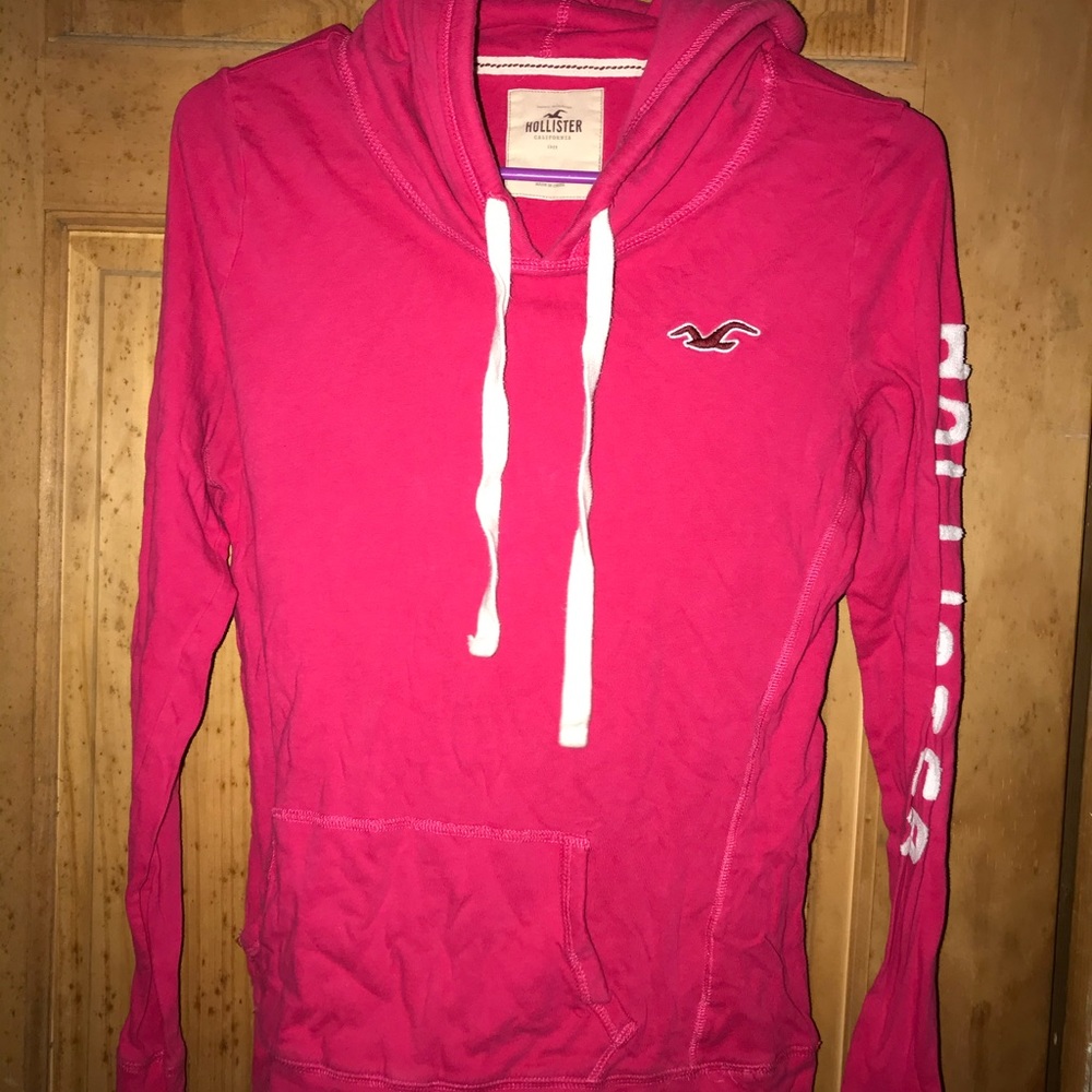 Pink light hoodie
